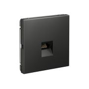 Systeme Electric ArtGallery Базальт Розетка компьютерная RJ45, кат. 6A, механизм