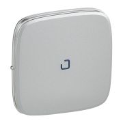 Legrand Valena ALLURE Алюм Клавиша 1-ая выключателя перекрестного с подсветкой/индикацией