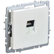 IEK BRITE BASE Жемчуг Розетка комп. RJ45 кат.6 РК11-БрЖ.