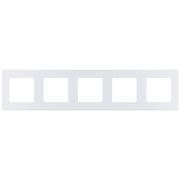 Legrand/Daccord INSPIRIA Жемчуг Рамка - 5 постов