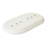 Подложка 2-местная дерево «Элегант», белый