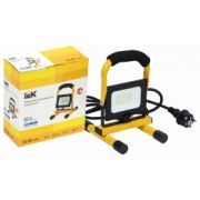 IEK Прожектор светодиодный СДО 06-20П переносной 6500К IP65 черный LPDO603-020-65-K02