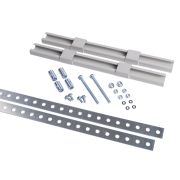 IEK TITAN Комплект крепления металлокорпуса к столбу монтажной полосой.