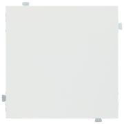 Заглушка белый матовый