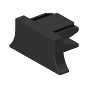 FERON Заглушка пластиковая для шинопровода, черный, LD1011 41886