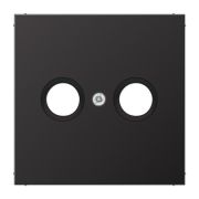 JUNG LS 990 Dark Накладка TV-FM розетки