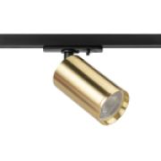 TR39-GU10BS Трековый светильник однофазный под лампу MR16 латунь ЭРА