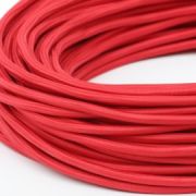Провод декоративный круглый ПДК 2х1,5 красный