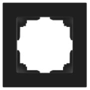 6-501-05  Рамка для розеток и выключателей Intro Accent 6-501-05 на 1 пост, СУ, антрацит
