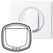 Legrand Celiane Бел Накладка карточного выключателя (мех 067563/64)  068209