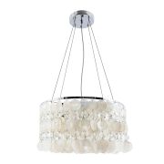 Arte Lamp A4041SP-5CC PIPIRIMA Светильник подвесной, хром/ракушка/хрусталь