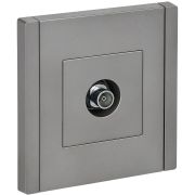 IEK FORTE&PIANO Сталь Розетка TV оконечная FP528.