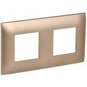 IEK SKANDY Песочный Рамка 2-ая SK-F02Sa.