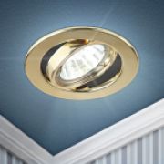 ЭРА ST2A GD Светильник штампованный MR16,12V/220V, 50W сталь C0043806