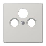 JUNG LS 990 Светло-серая Накладка TV-SAT-FM розетки