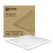 IN HOME Панель светодиодная универсальная LPU-02 36Вт ПРИЗМА 230В 6500К 3100Лм 595х595х19мм IP40