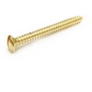 Саморез для изолятора/выключателя Блестящая латунь Lindas Retrika