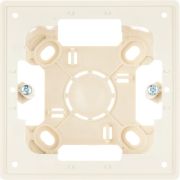 Simon 24 Слоновая кость Коробка монтажная для накладного монтажа на 1 модуль