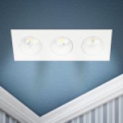 KL90-3 WH Встраиваемый светильник декоративный ЭРА MR16/GU5.3 белый, пластиковый