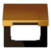 JUNG LS 990 Золото Крышка для розеток и изделий с платой 50х50мм