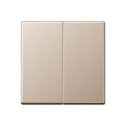 JUNG Eco Profi Клавиши для двойного выключателя, Шампань EP495CH