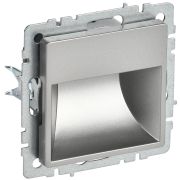 BRITE Подсветка LED встраиваемая ПЛ20-БрС сталь IEK