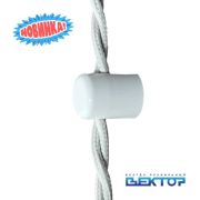 Держатель для провода Вектор №1 белый