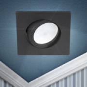 ЭРА KL87 BK Светильник алюминевый MR16/GU5.3,12V/220V, 50W черный Б0054353