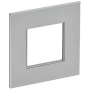 IEK SKANDY Металл Серебряный Рамка 1-ая SK-F31S.