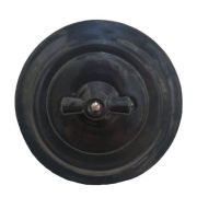 Механизм выключателя Colony одноклавишный проходной черный матовый