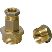 Сальник для ввода нагревательного кабеля в трубу EFPLV1