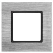 ЭРА 14-5201-41 Elegance Сталь/антрацит Металл Рамка 1-ая