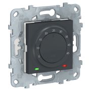 Schneider Electric Unica New Антрацит Термостат теплого пола, 10А, выносной термодатчик