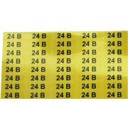 Символ  «24В»  15х50 (50шт. лист)