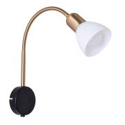 Arte Lamp A3116AP-1BK FALENA Светильник настенный с выключателем