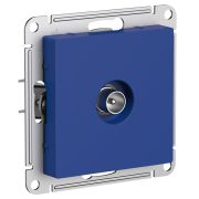 Systeme Electric AtlasDesign Аквамарин Розетка TV проходная 4DB, механизм