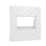 W1291101/ Накладка для двойной розетки Еthernet RJ-45 (hammer белый)