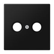 JUNG LS 990 Черный матовый Kрышка для TV-FM розеток