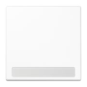 JUNG LS 990 Белая Клавиша 1-ая с полем для надписи