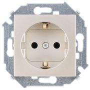 Simon 15 Шампань Розетка с/з, 16А, 250В, винт.зажим