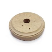 Рамка д/распред коробки на бревно Бук Натуральный Lindas 25860