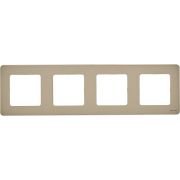 Legrand/Daccord INSPIRIA Шампань Рамка - 4 поста