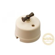 Выключатель одноклавишный проходной, покрытие Loft