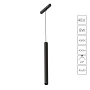 Arte Lamp A4770SP-1BK LINEA Магнитный трековый светильник LED