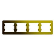 SE Glossa Фисташковый Рамка 4-я горизонтальная GSL001004