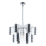 Arte Lamp A1059SP-9CC CARAVAGGIO Подвесная люстра, хром/стекло