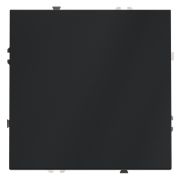 Перекрестный переключатель встраиваемый VOLTUM S70 одноклавишный 10А, (графит)