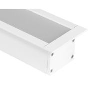 Алюминиевый профиль Design LED LE 4932, 2500 мм, белый