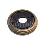 Рамка пластиковая 1-местная, бронза, серия «Усадьба»