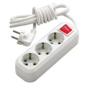 MAKEL Удлинитель 3 вх. 5м с/з с выкл. MGP214